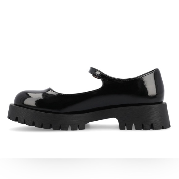 KAMIE Women’s 7 1/2 Black Faux Patent Leather Mary Jane’s New w/o box! - Picture 4 of 16
